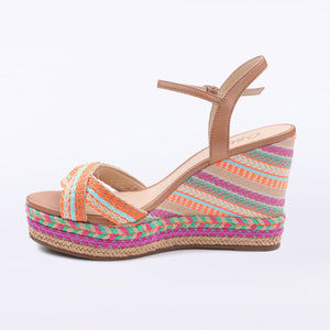 Raffia Sandals,Multi Color Raffia Sandals For Women's